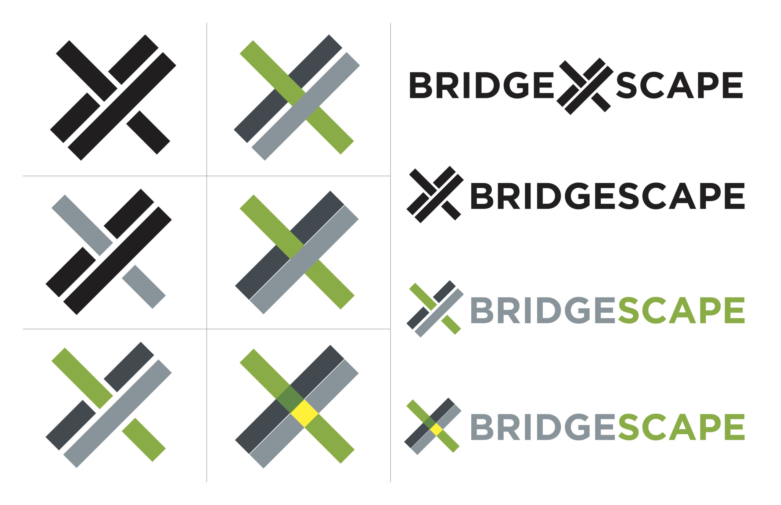 bridgescape logo designs