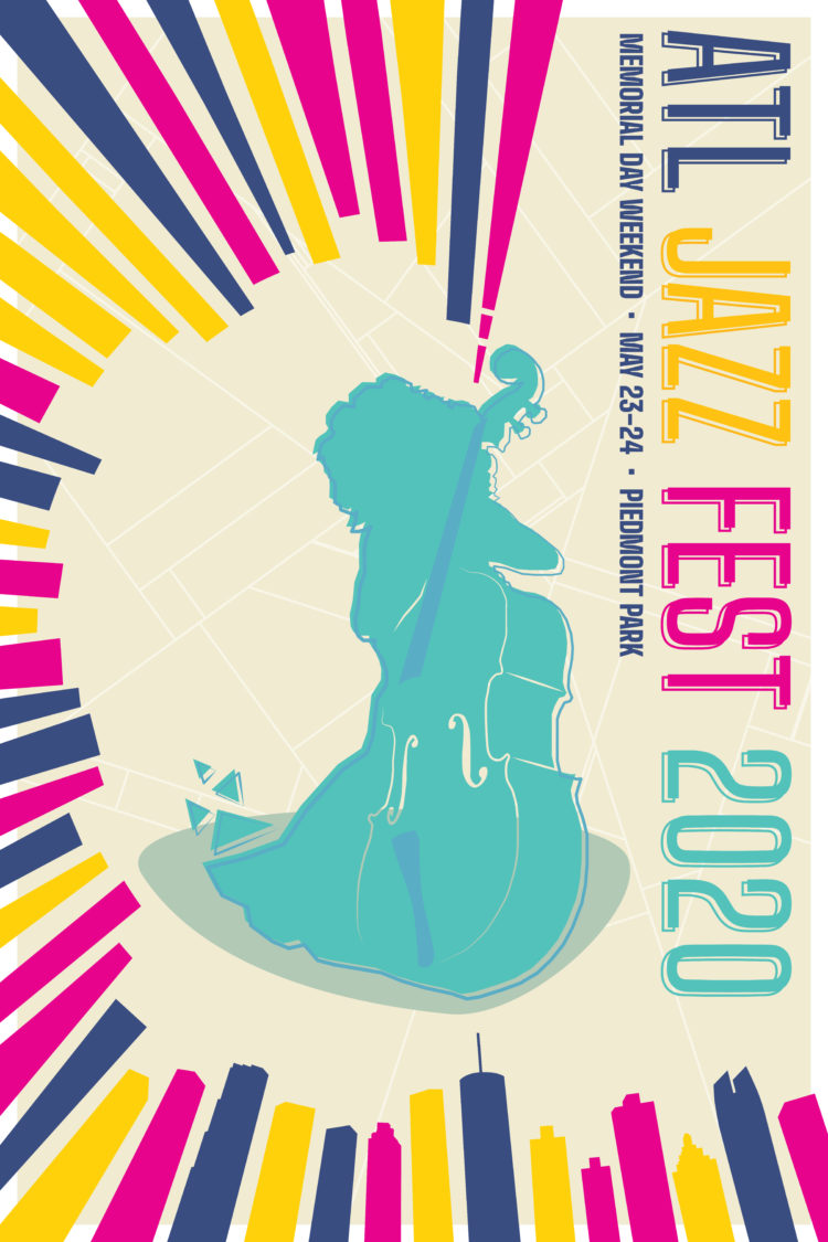 Atlanta Jazz Festival 2020 Posters