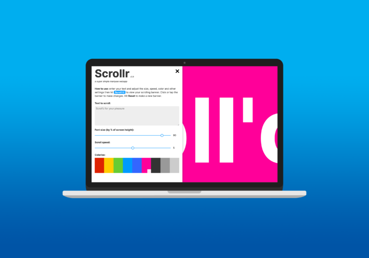 Say Hello to Scrollr!