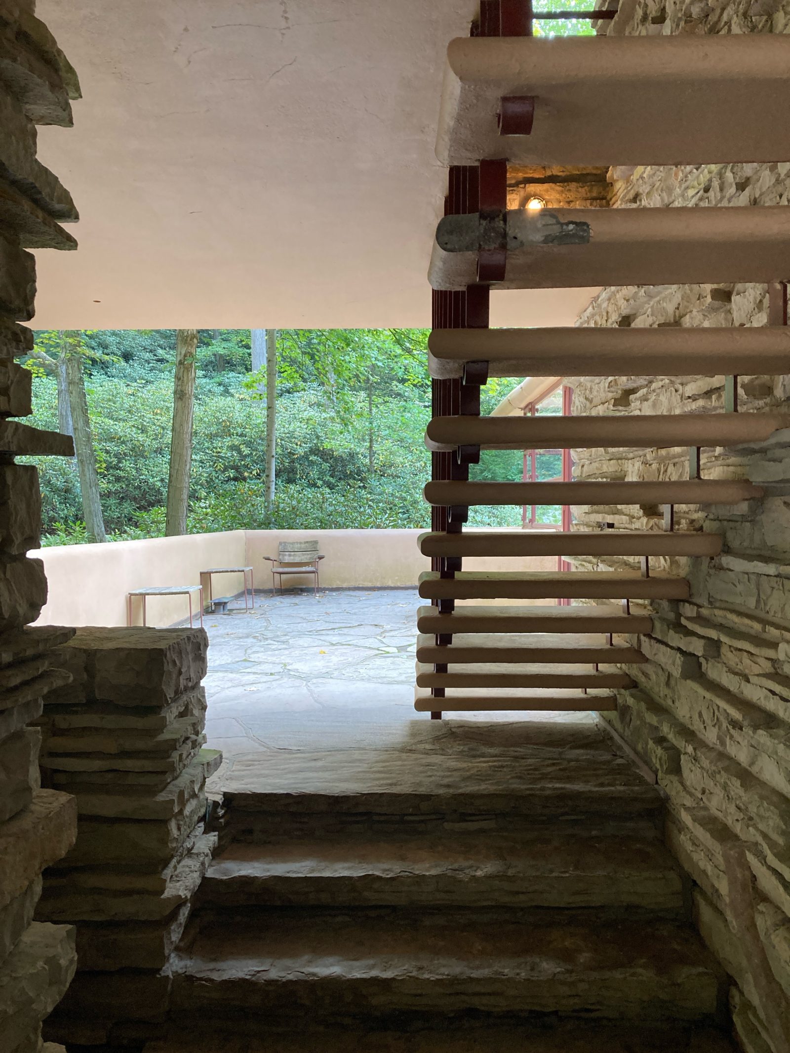 Fallingwater stair