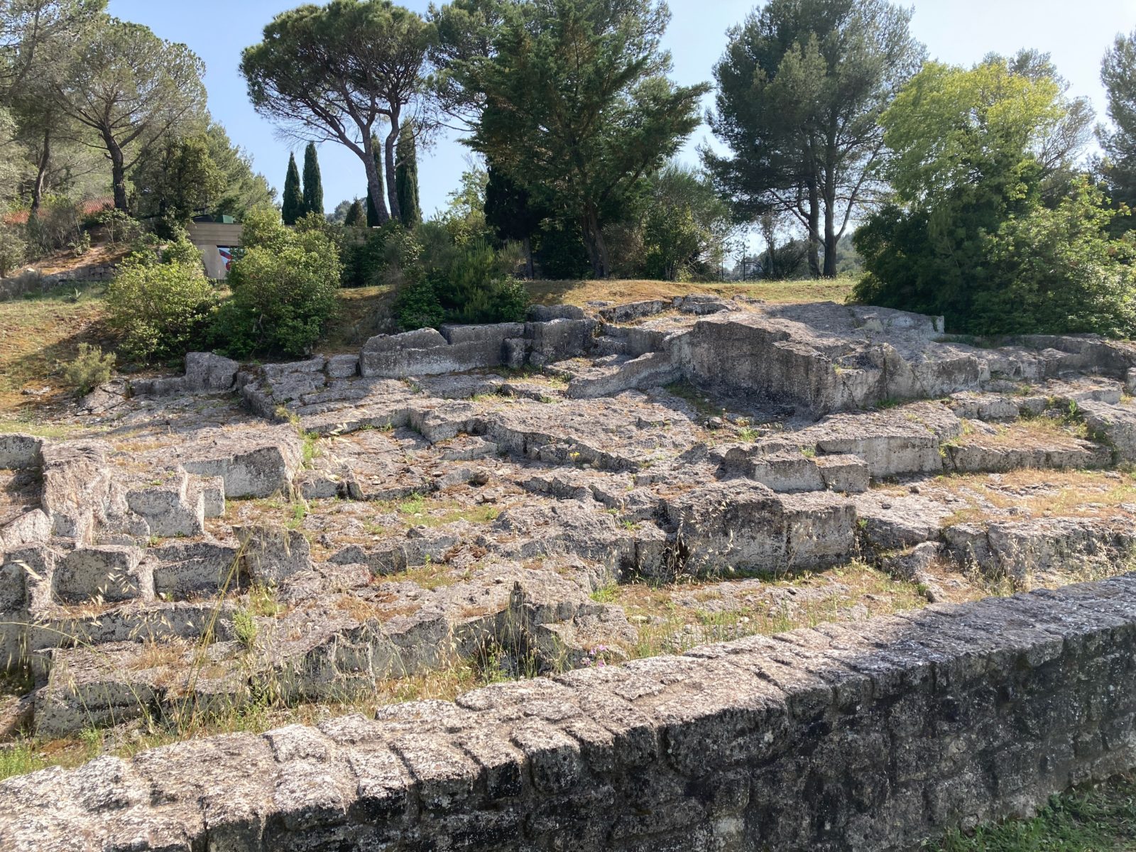 Roman ruins in Provence