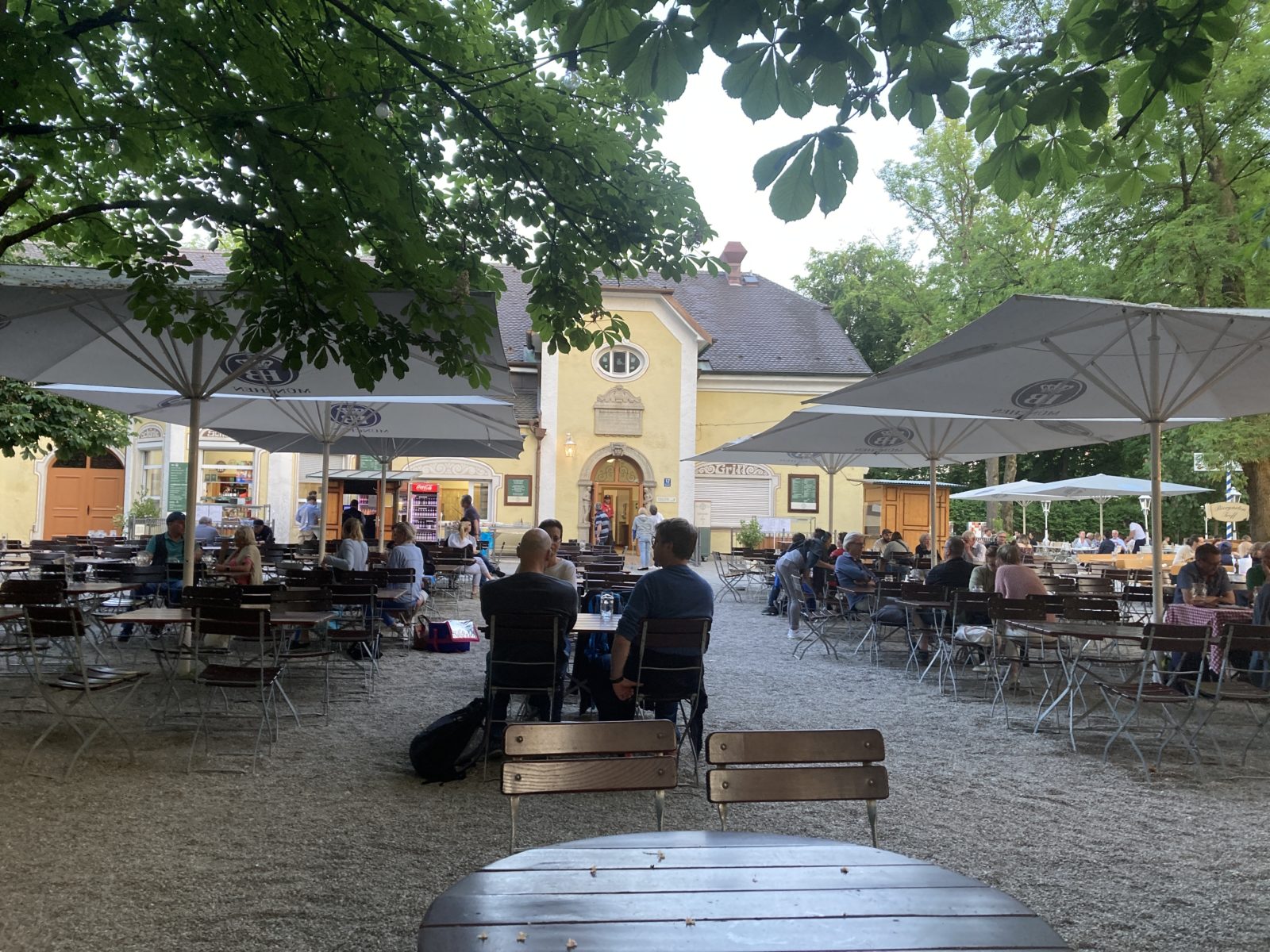 Biergarten in Munich